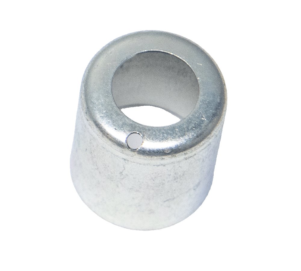AC Hose Crimp Ferrule - #10 Standard and Reduced Barrier, Zinc Coated Steel
