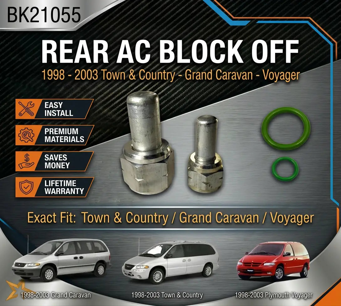 Rear AC Block Off Caravan, Town and Country, Voyager 98-03