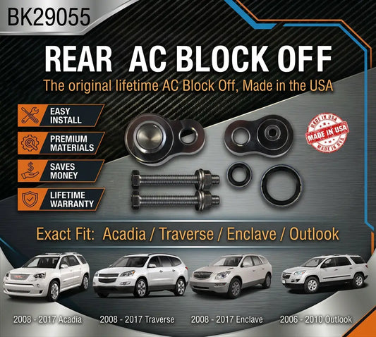 Rear AC Block Off Acadia, Traverse, Enclave 08-17, Outlook 06-10