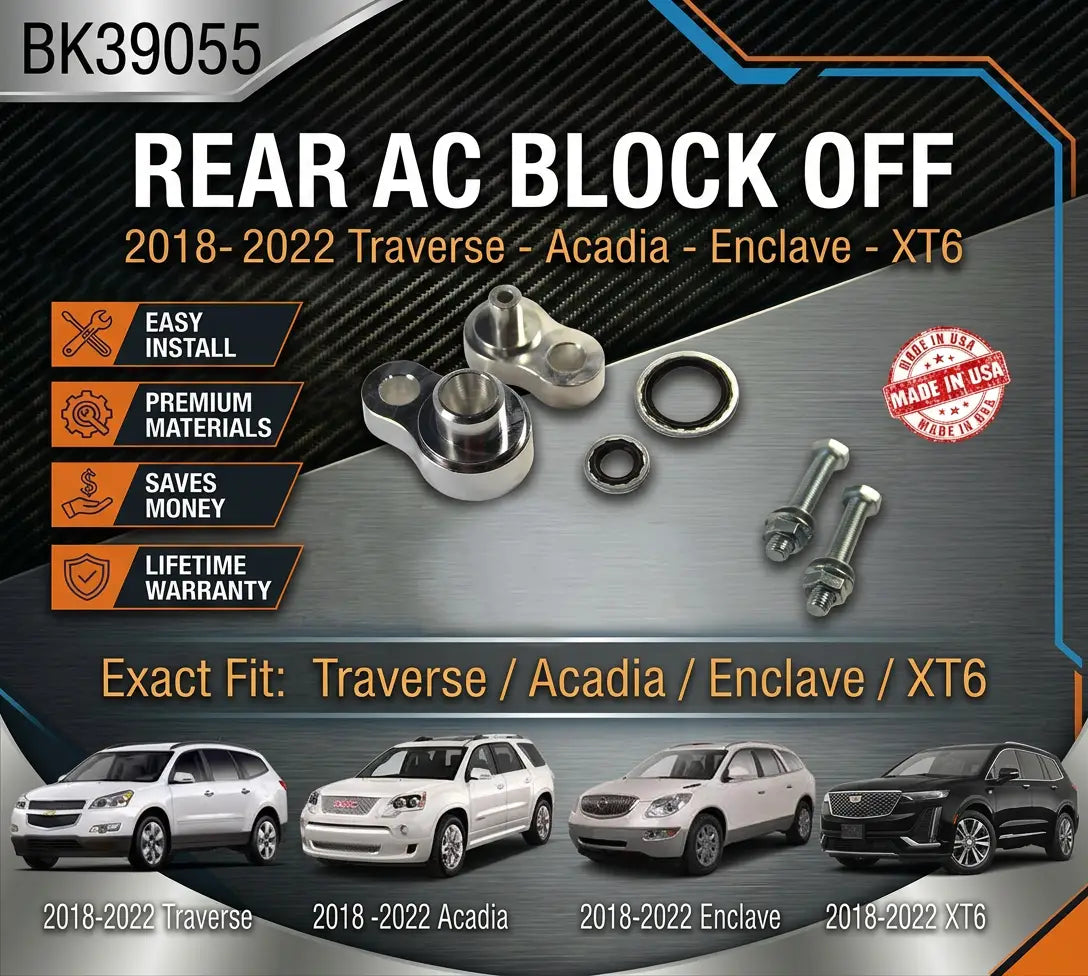 Rear AC Block Off Traverse, Acadia, Enclave, XT6 18-24