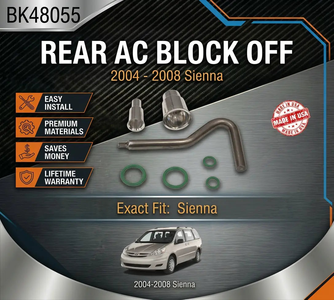 Rear AC Block Off Sienna 2004-2008