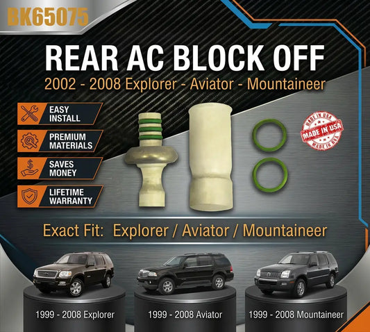 Rear AC Block Off Explorer, Aviator, Mountaineer 02-08