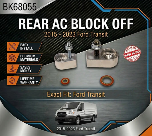 Rear AC Block Off Transit 15-23