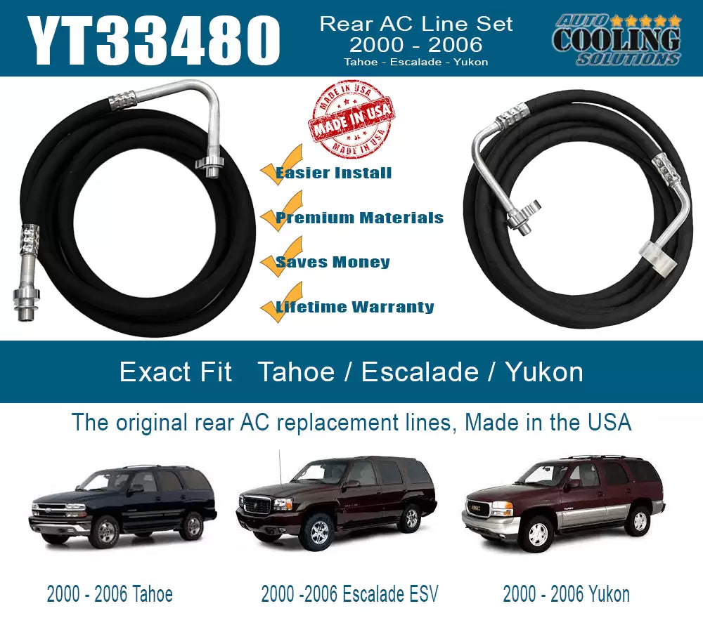 rear ac line set YT33480