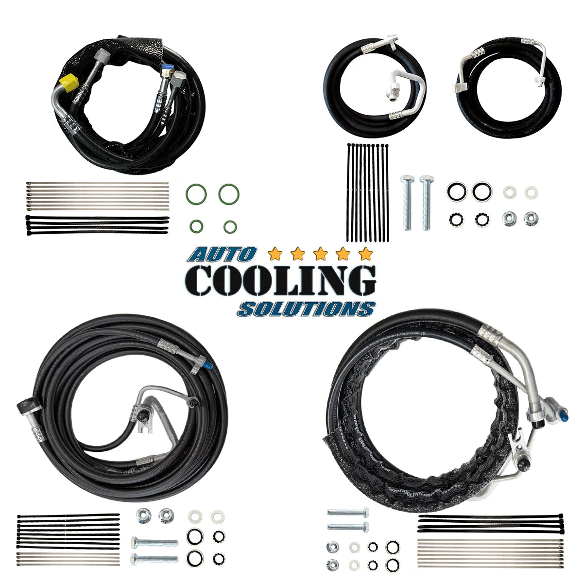 rear ac line sets by Auto Cooling Solutions