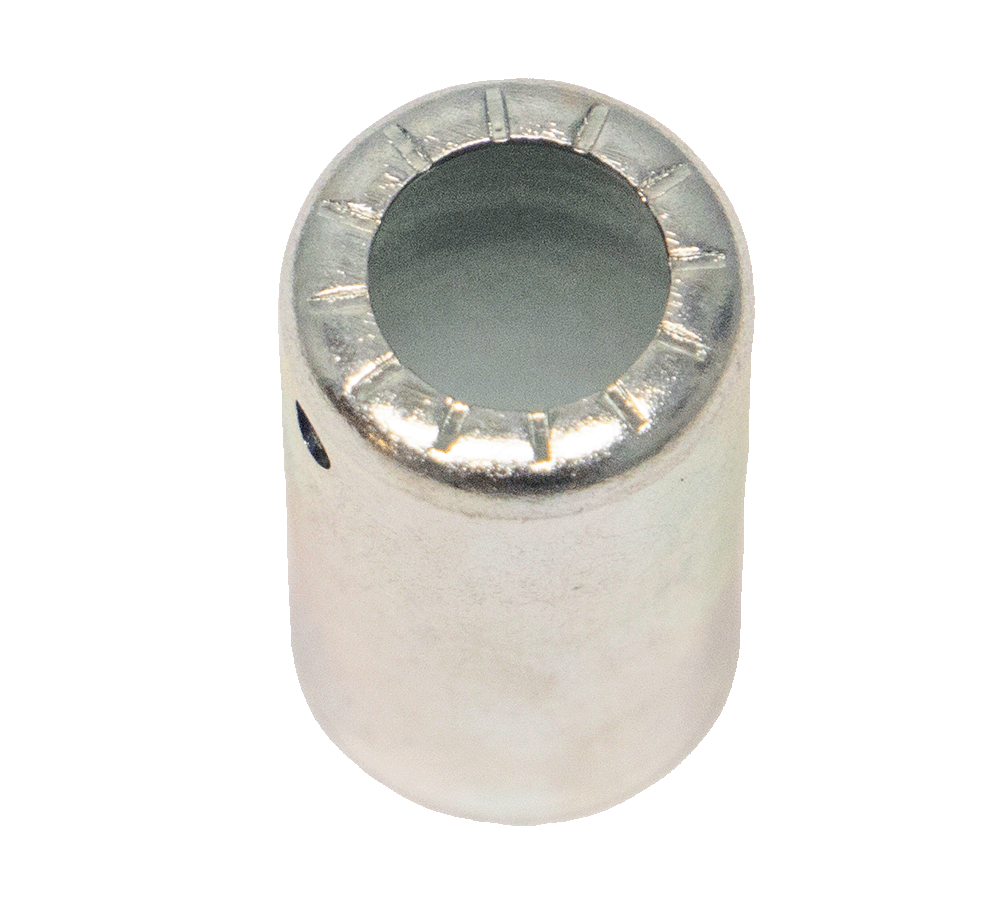 AC Hose Crimp Ferrule - #10 Standard and Reduced Barrier, Zinc Coated Steel