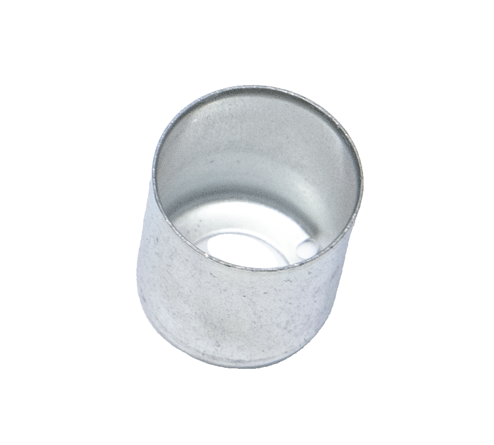 AC Hose Crimp Ferrule - #12 Standard and Reduced Barrier, Zinc Coated Steel