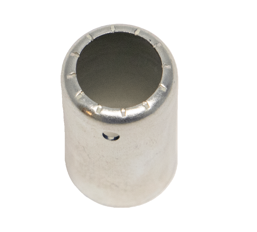 AC Hose Crimp Ferrule - #12 Standard and Reduced Barrier, Zinc Coated Steel