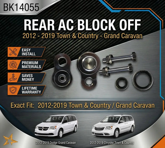 Rear AC Block Off Caravan, Town and Country 12-19