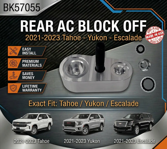 Rear AC Block Off Tahoe, Yukon, Escalade 21-26