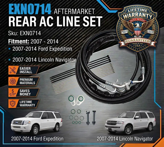 Rear AC Line Set Kit, Expedition, Navigator 2007-2014
