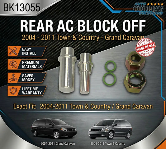 Rear AC Block Off Caravan, Town and Country 04-11