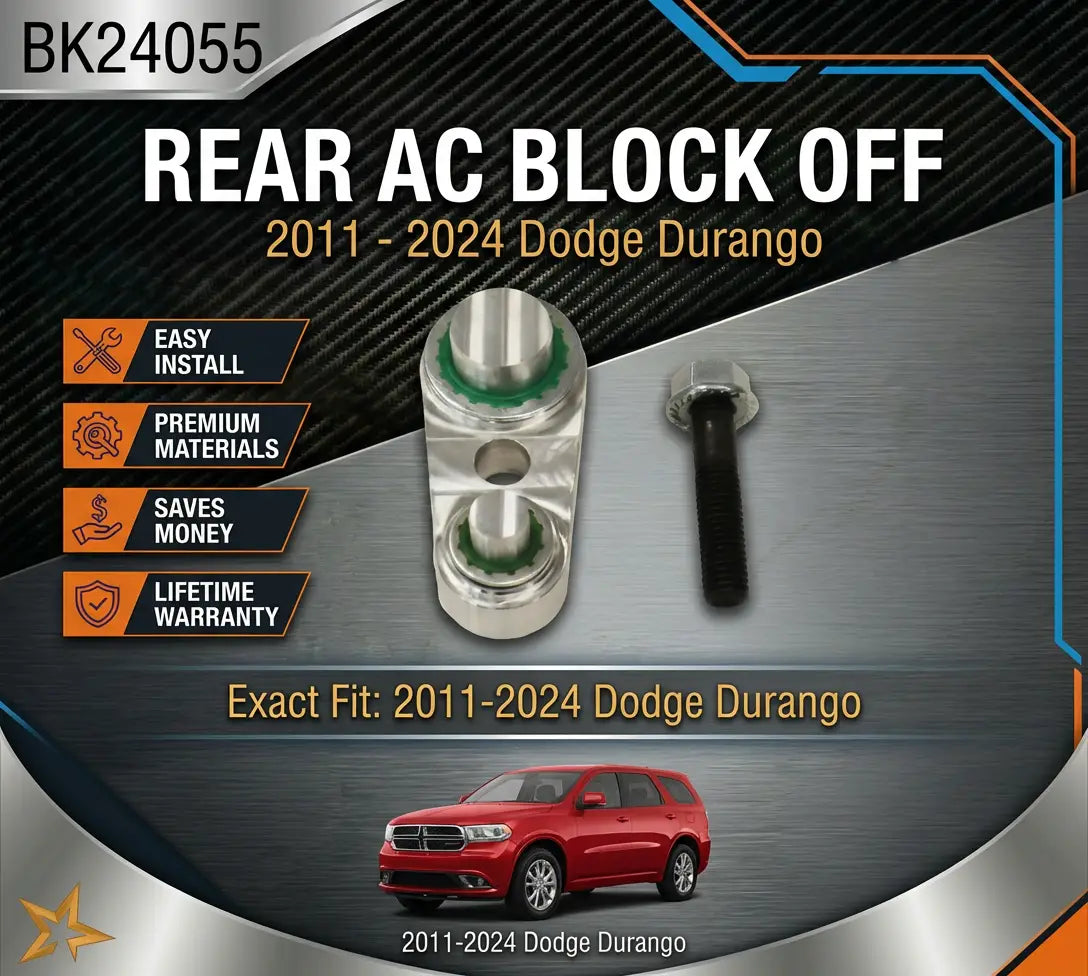 Rear AC Block Off Durango 2011-2024