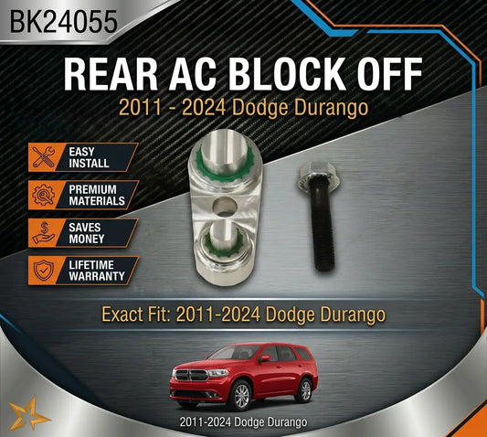 Rear AC Block Off Durango 2011-2024