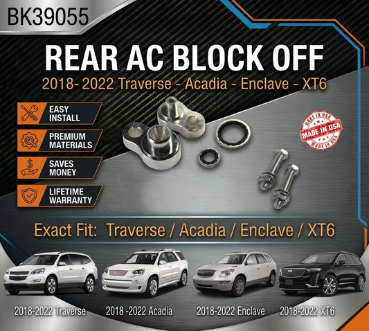 Rear AC Block Off Traverse, Acadia, Enclave, XT6 18-24