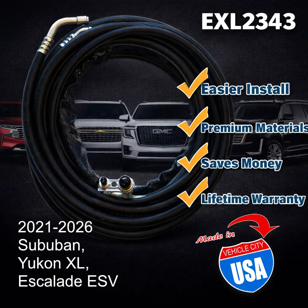 Rear AC Line Set Suburban, Yukon XL, Escalade ESV 21-26