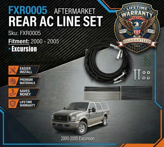 Rear AC Line Set Kit, Excursion 2000-2005