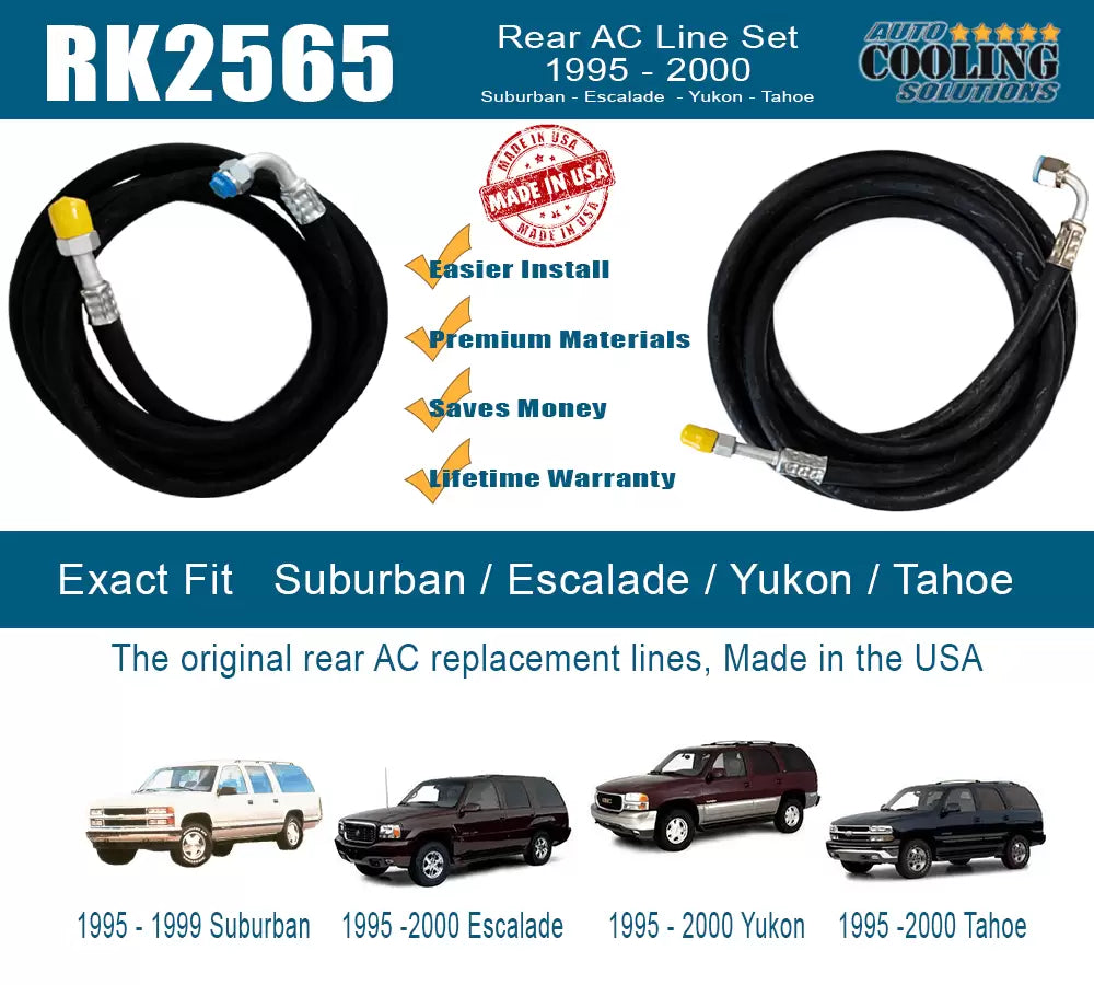 rear ac line set RK2565