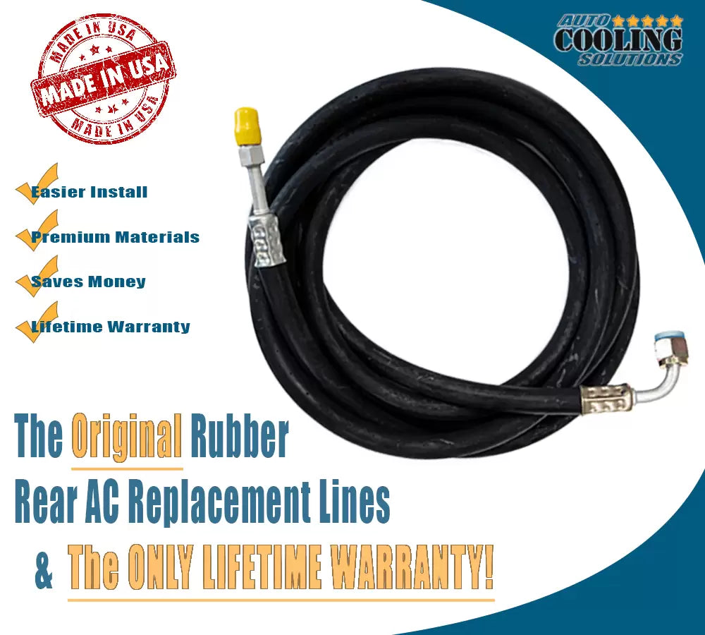 Rear AC Line High Side Suburban, Yukon, Escalade, Tahoe 95-00